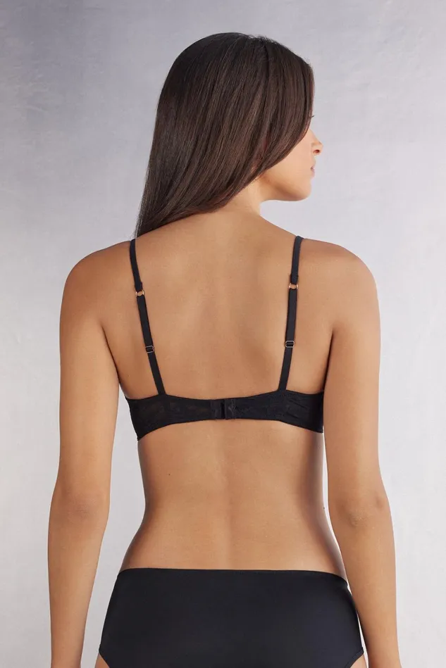 Intimissimi Balconette Women The Art Of Romance Elena Lace Balconette Bra 019 8211 Black