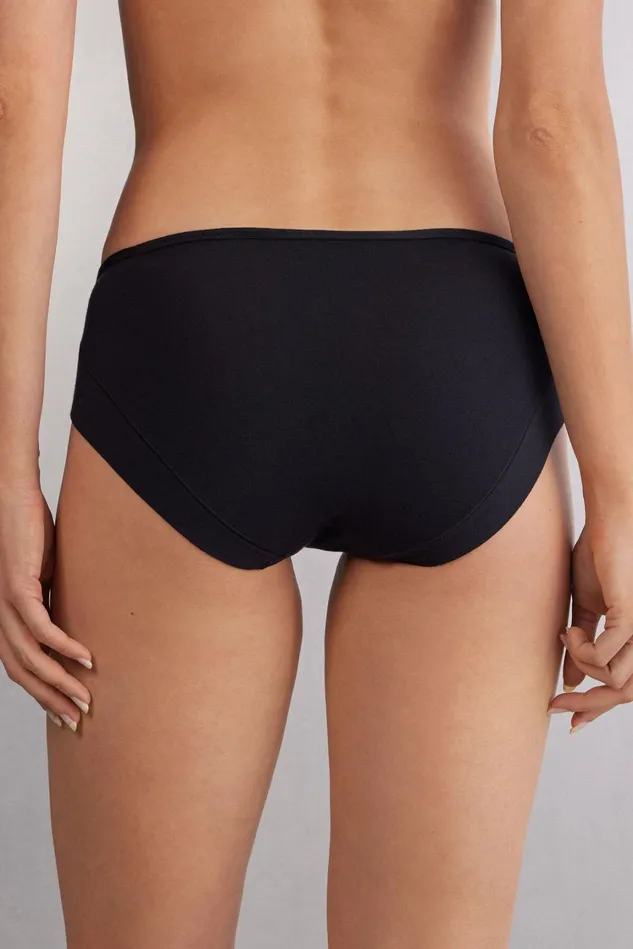 Intimissimi Bikini Panties Women Delicate Pieces Lace Panties Black 019 8211 Black