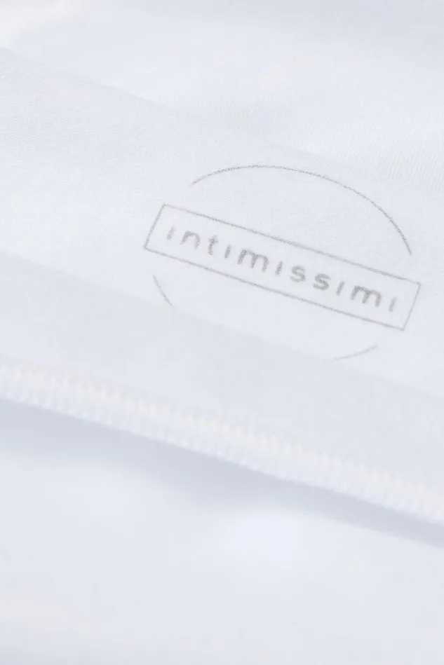 Intimissimi Bikini Panties Women Low Rise Cotton Panties White 001 8211 White
