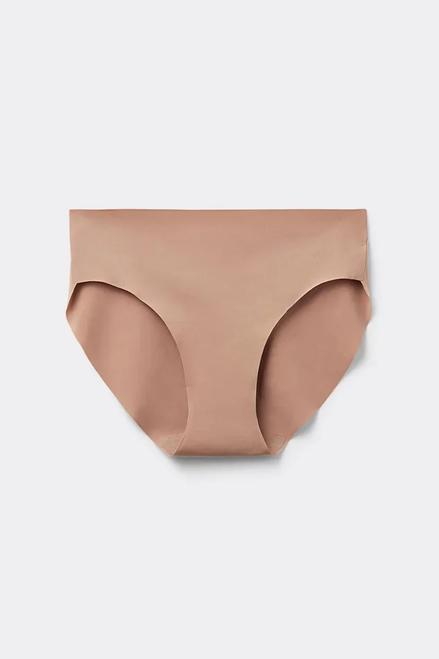 Intimissimi Bikini Panties Women Seamless Microfiber Panties Natural 417i 8211 Marrone Cappuccino