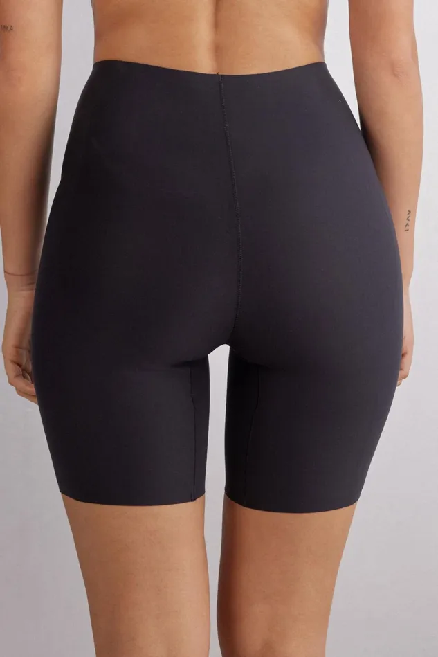 Intimissimi Boyshorts and Hipsters Women RawCut Microfiber Shorts Black 019 8211 Black