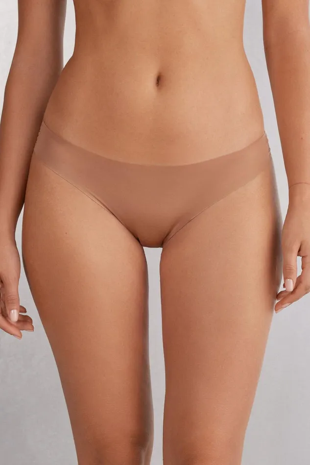 Intimissimi Brazilian Cut Women Brazilian Panties In Seamless Ultra Light Microfiber Natural 417i 8211 Marrone Cappuccino Intimissimi Brazilian Cut Women Brazilian Panties In Seamless Ultra Light Microfiber Natural 417i 8211 Marrone Cappuccino