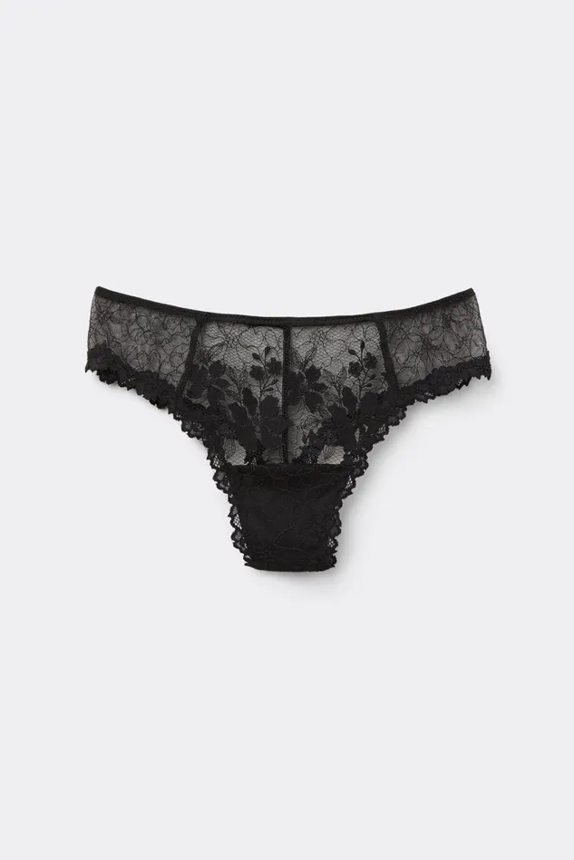 Intimissimi Brazilian Cut Women In Full Bloom Brazilian Black 019 8211 Black