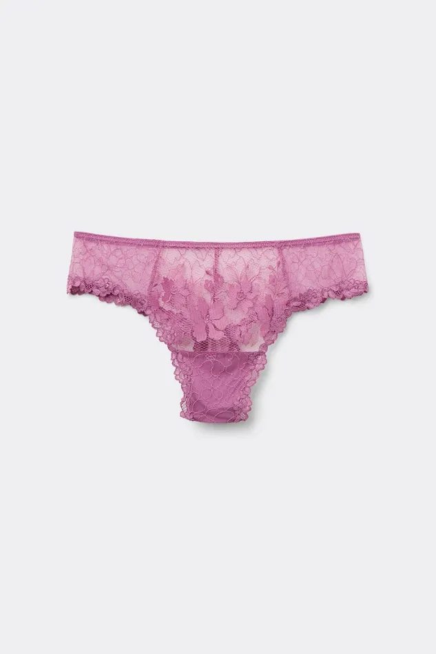 Intimissimi Brazilian Cut Women In Full Bloom Brazilian Pink 343j 8211 Bright Violet