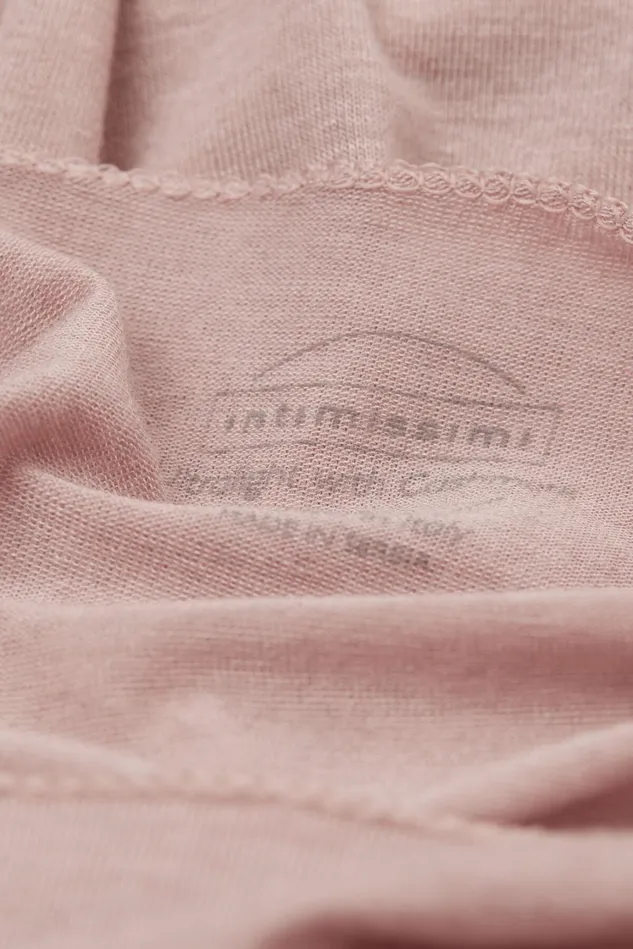Intimissimi Long Sleeve Tops Women Boat Neck Modal Cashmere Ultralight Top 011i 8211 Elegant Pink