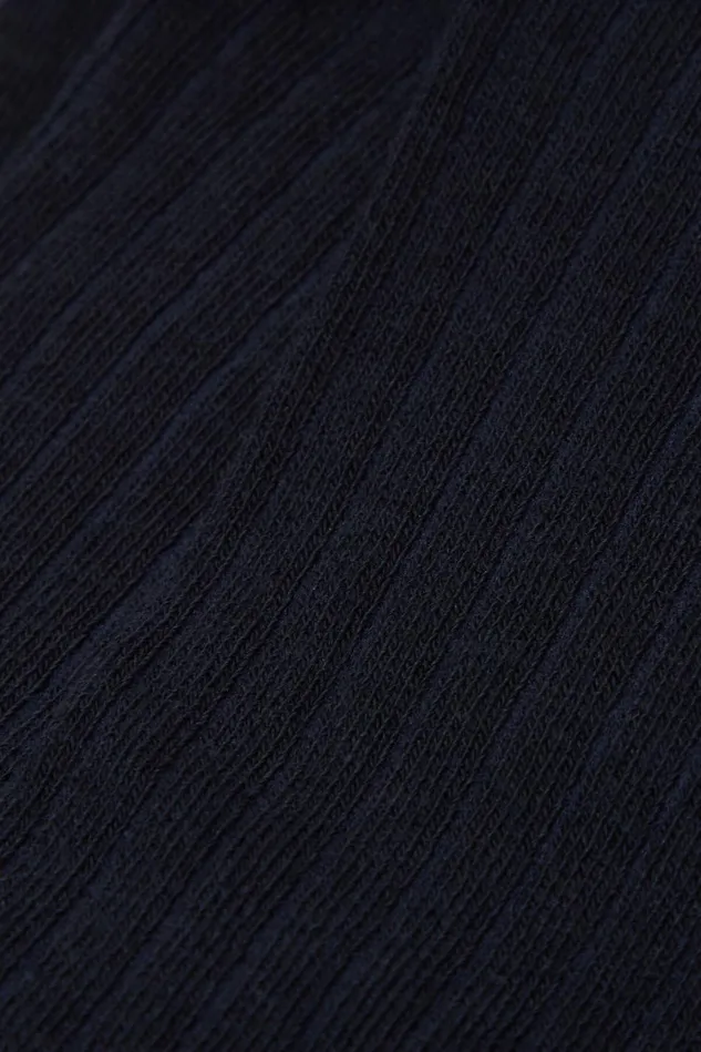 Intimissimi Long Socks Men Ribbed Soft Cotton Knee Socks Blue 095i 8211 Blu Scuro
