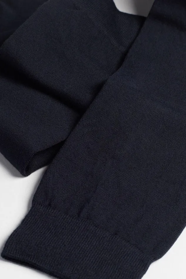 Intimissimi Long Socks Men Stretch Superior Cotton Knee Socks Blue 016 8211 Blue