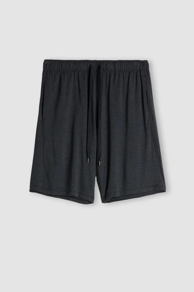 Intimissimi Pants Men Silk And Modal Shorts Grey 040 8211 Dark Grey Blend