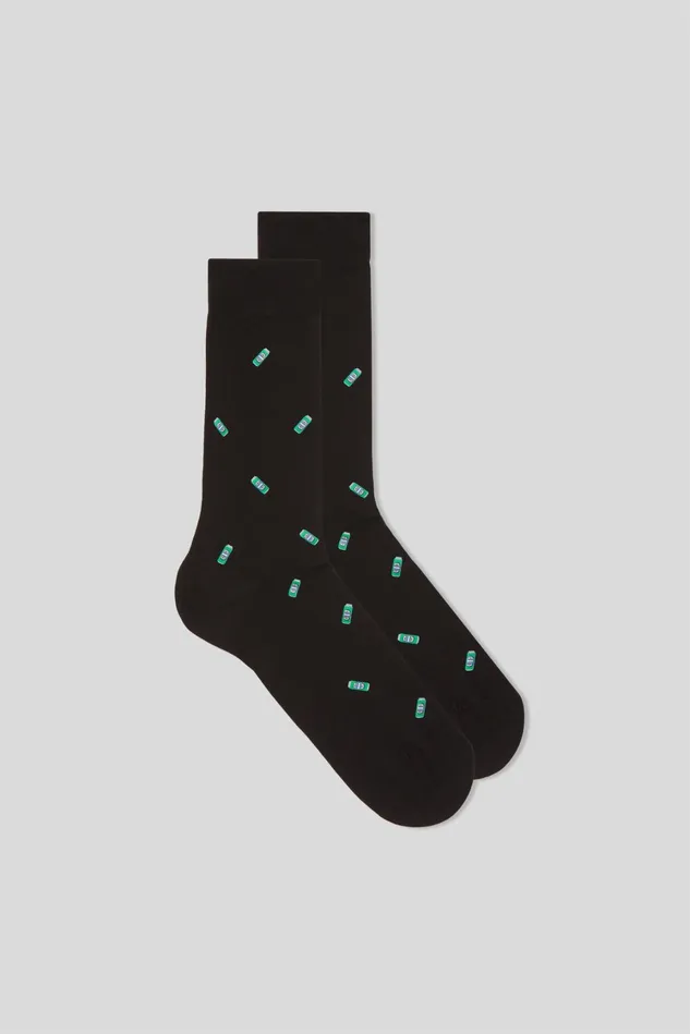 Intimissimi Short Socks Men Short Socks In Patterned Cotton Black 527j 8211 Nero Stampa Lattine Di Birra Intimissimi Short Socks Men Short Socks In Patterned Cotton Black 527j 8211 Nero Stampa Lattine Di Birra