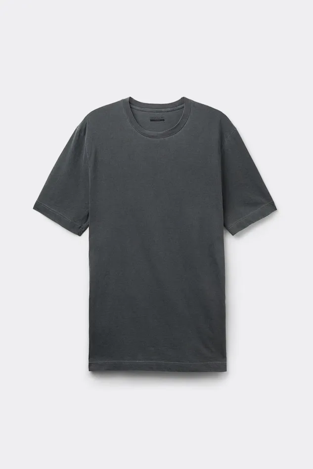 Intimissimi TShirts Polos Men Washed Collection Cotton TShirt Grey 684j 8211 Grey Stone Delave039