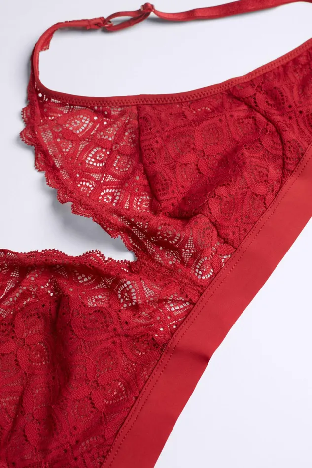 Intimissimi Triangle Women Lara Triangle Bra In Lace Red 1473 8211 Rosso