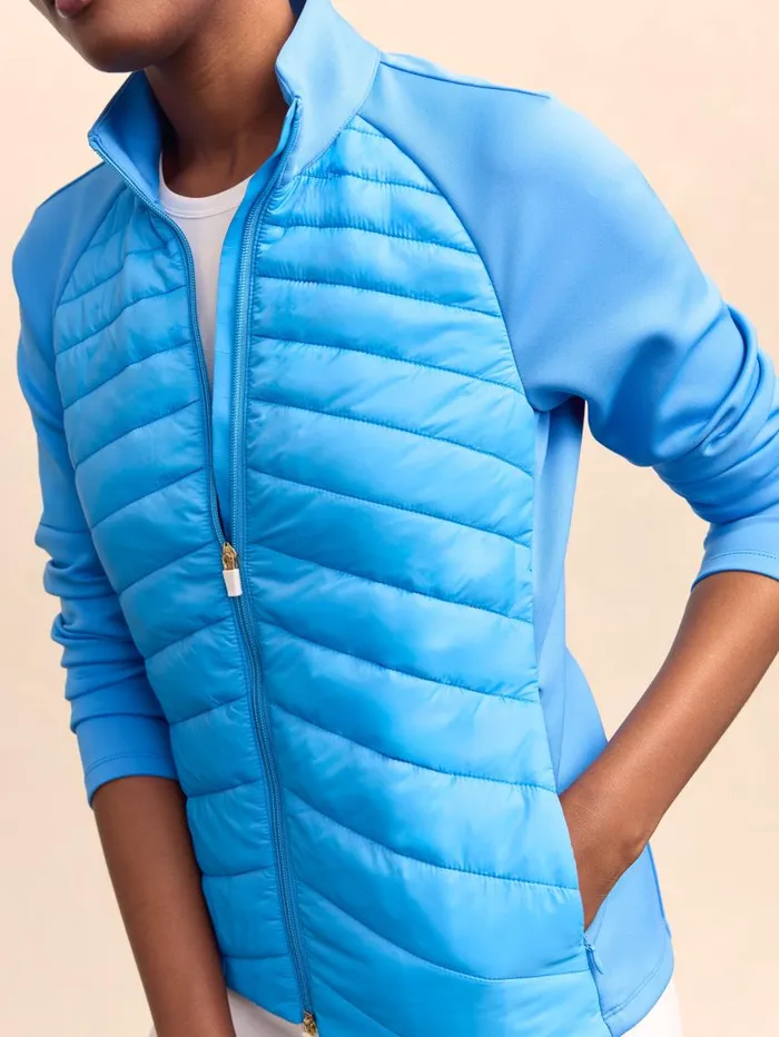 JMcLaughlin Grayer Jacket Water Blue Women Jackets and Outerwear