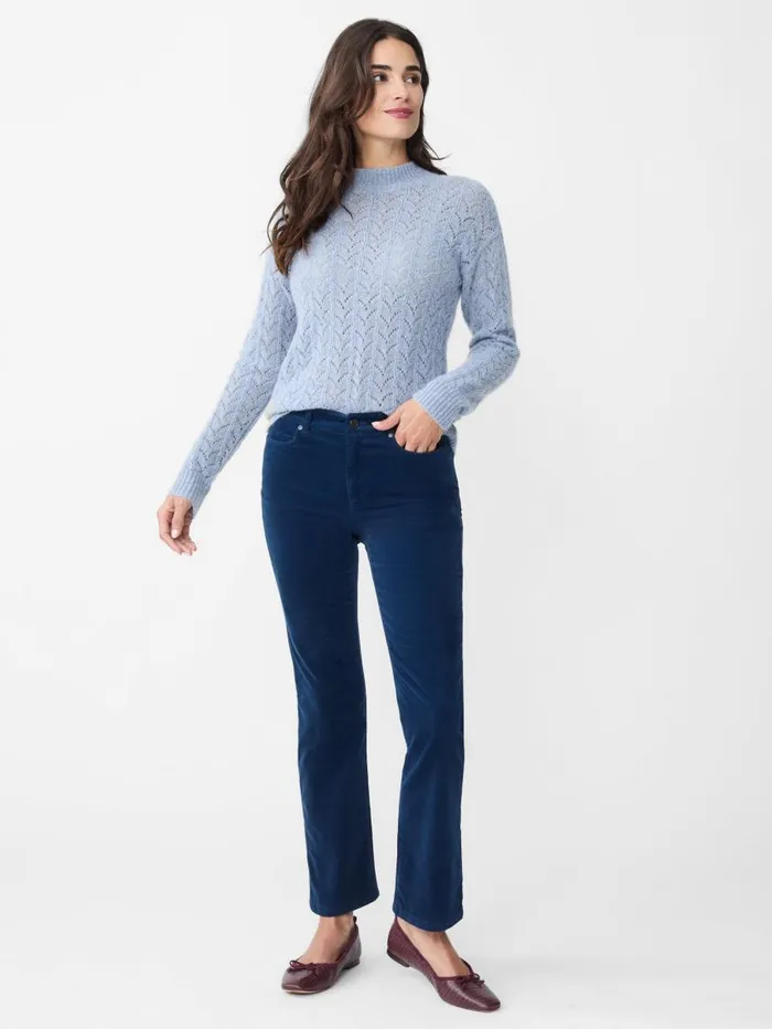 JMcLaughlin Lenni Velvet Jeans Deep Sapphire Women Pants