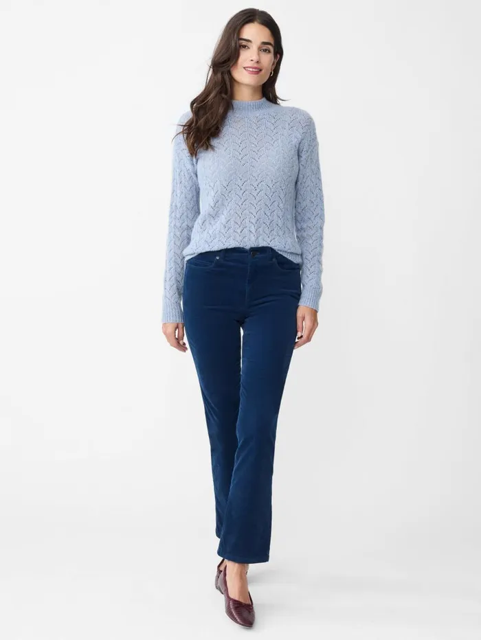 JMcLaughlin Lenni Velvet Jeans Deep Sapphire Women Pants JMcLaughlin Lenni Velvet Jeans Deep Sapphire Women Pants