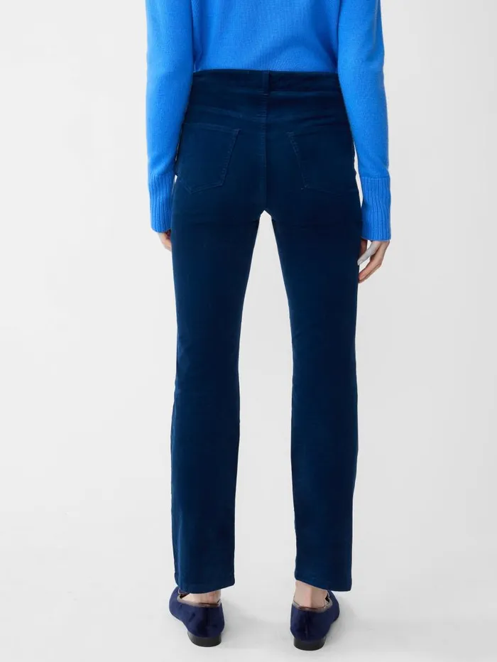 JMcLaughlin Lenni Velvet Jeans Deep Sapphire Women Pants JMcLaughlin Lenni Velvet Jeans Deep Sapphire Women Pants