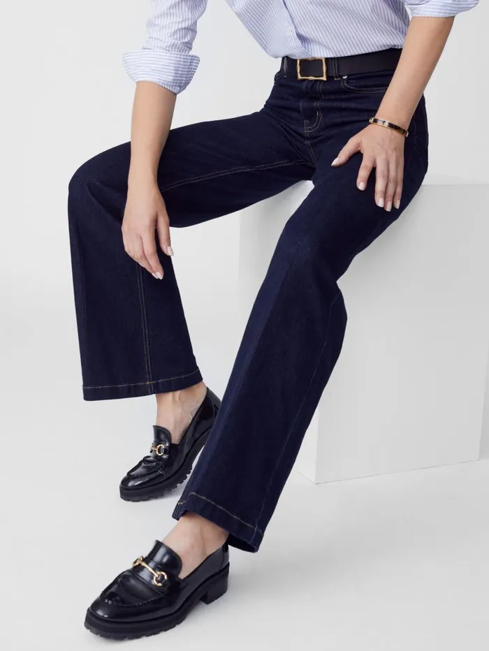 JMcLaughlin Lowden Jeans Dark Denim Women Pants JMcLaughlin Lowden Jeans Dark Denim Women Pants