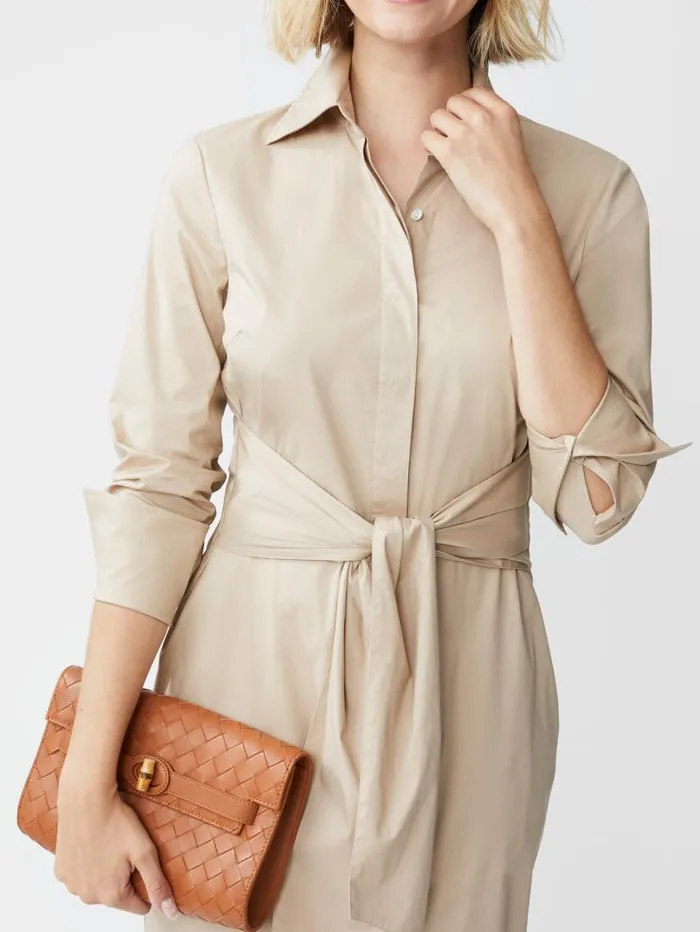 JMcLaughlin Orla Dress Sand Women Dresses JMcLaughlin Orla Dress Sand Women Dresses