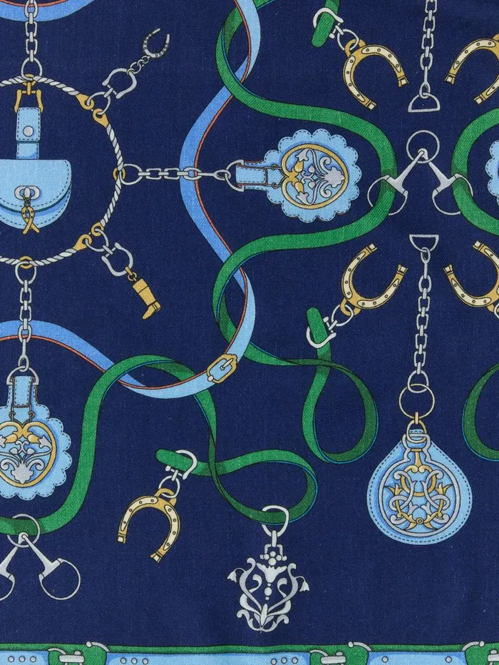 JMcLaughlin Sarita Scarf In Fairfax Crest Corner Navygreenblue Women Scarves JMcLaughlin Sarita Scarf In Fairfax Crest Corner Navygreenblue Women Scarves