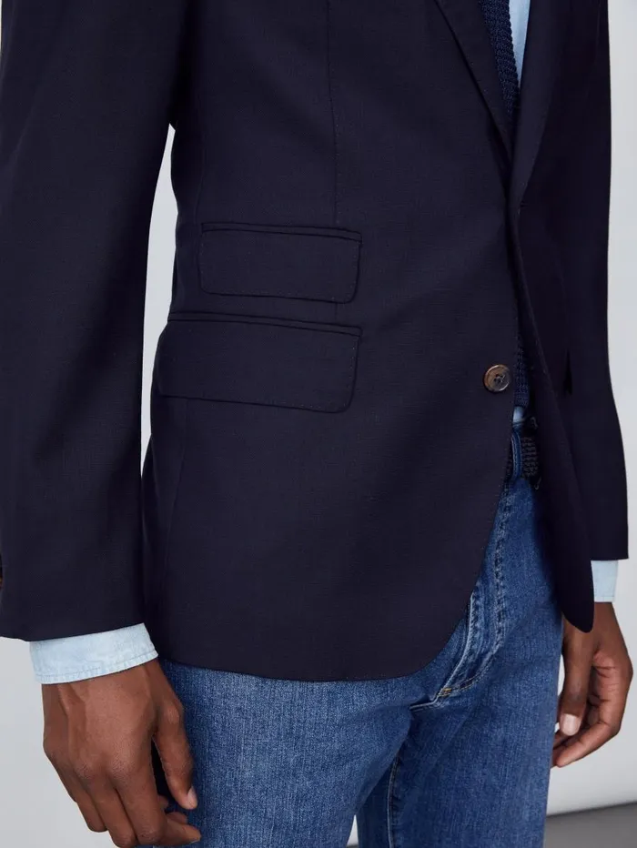 JMcLaughlin Suffolk 3Season Blazer Dark Navy Men Jackets and Outerwear JMcLaughlin Suffolk 3Season Blazer Dark Navy Men Jackets and Outerwear