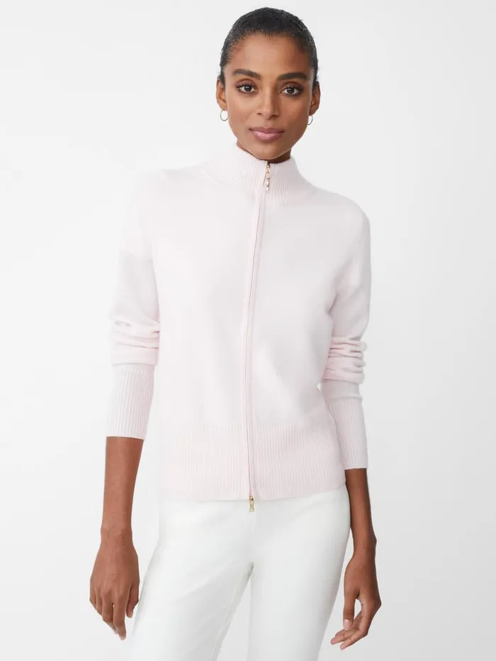 JMcLaughlin Tilda Cashmere Sweater Icy Pink Women Sweaters JMcLaughlin Tilda Cashmere Sweater Icy Pink Women Sweaters