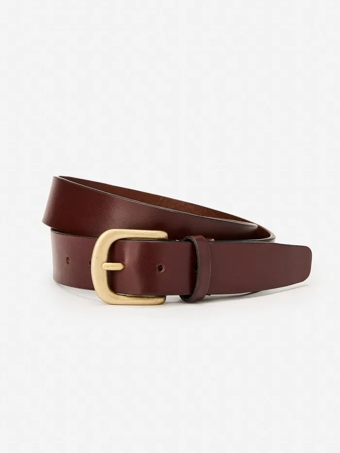 JMcLaughlin Tuscan Full Grain Leather Belt Brown Men Belts