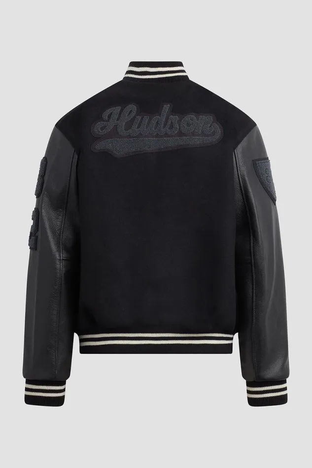 Jackets and Outerwear Men Hudson Jeans Hudson X Brandon Williams Leather Jacket Black Jackets and Outerwear Men Hudson Jeans Hudson X Brandon Williams Leather Jacket Black