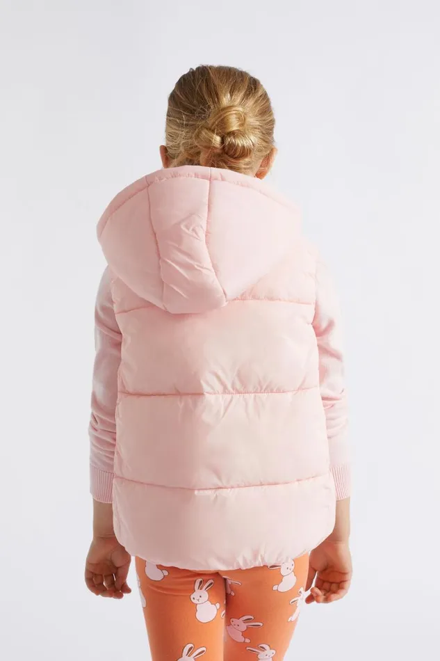 Jackets and Vests Girl Seed Heritage Core Puffer Vest Dusty Rose