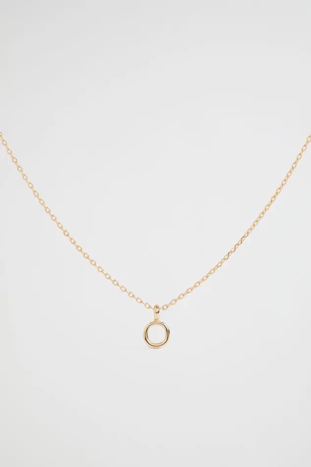 Jewellery Woman Seed Heritage Gold Initial Bracelet O