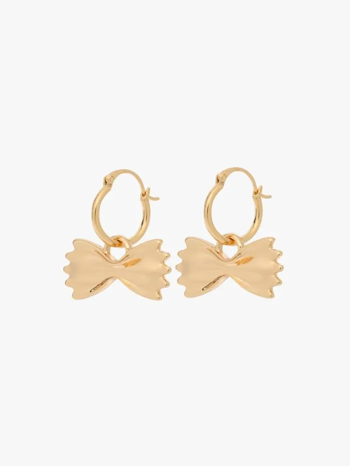 Jewelry Shop Lisa Says Gah Farfalle Hoops