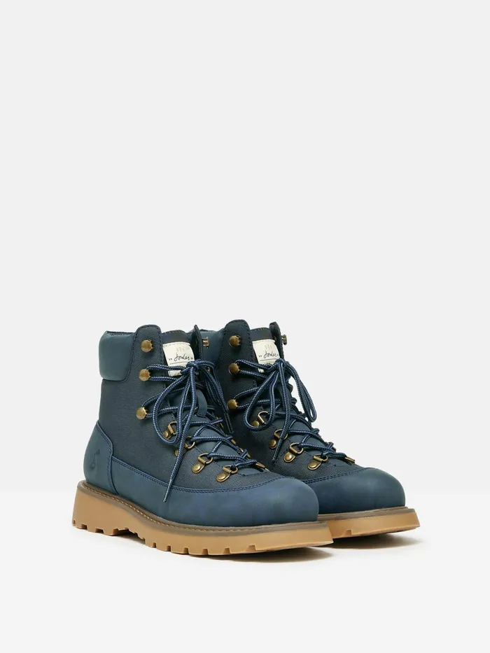 Joules Boots Navy LaceUp Boots 8211 WomenMen