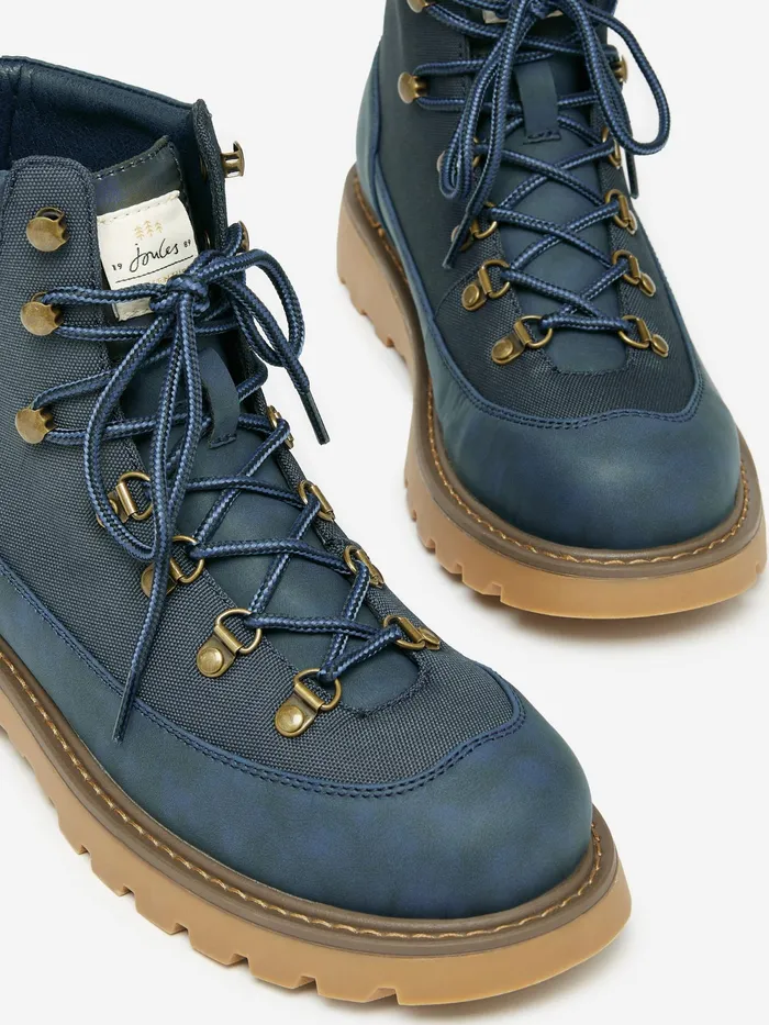 Joules Boots Navy LaceUp Boots 8211 WomenMen