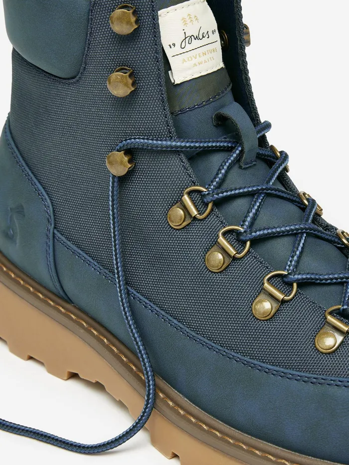 Joules Boots Navy LaceUp Boots 8211 WomenMen