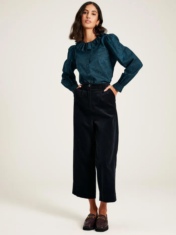 Joules Shirts and Blouses Navy Waterfall Blouse 8211 Women