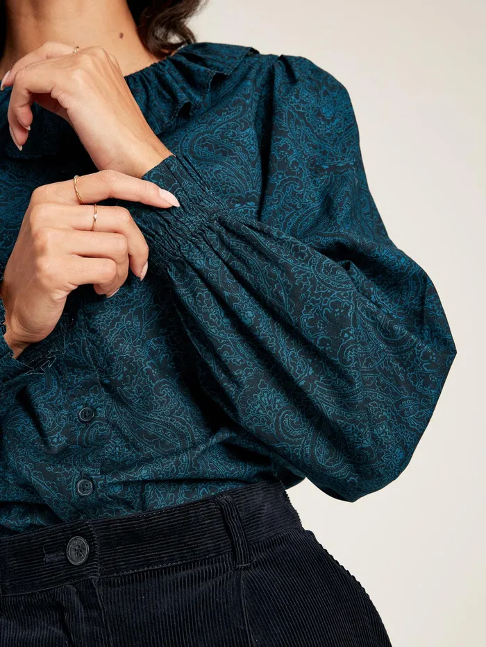 Joules Shirts and Blouses Navy Waterfall Blouse 8211 Women