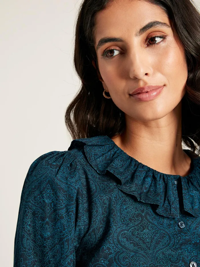 Joules Shirts and Blouses Navy Waterfall Blouse 8211 Women