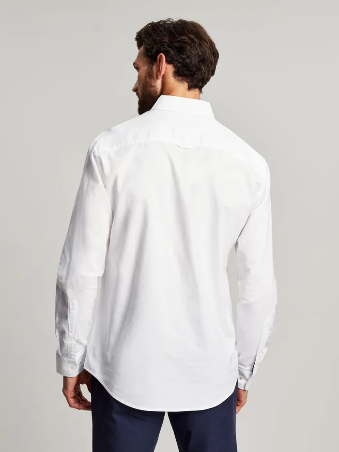 Joules Shirts White Classic Fit Cotton Oxford Shirt 8211 Men