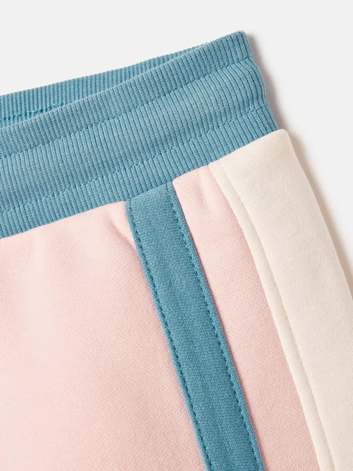 Joules Skirts Pink Colourblock Jersey Shorts 8211 Girls
