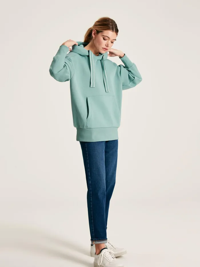 Joules Sweatshirts and Hoodies Blue Oversized Hoodie 8211 Women