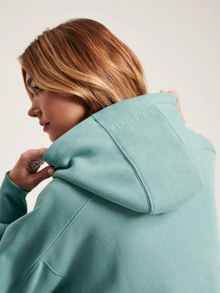 Joules Sweatshirts and Hoodies Blue Oversized Hoodie 8211 Women