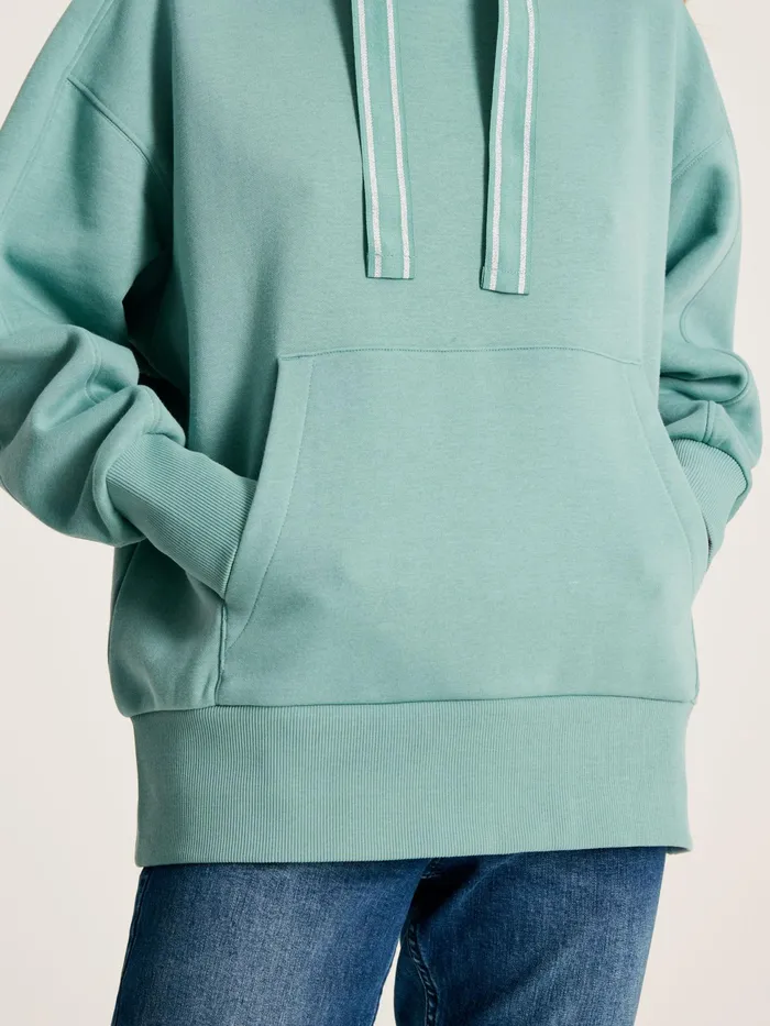 Joules Sweatshirts and Hoodies Blue Oversized Hoodie 8211 Women