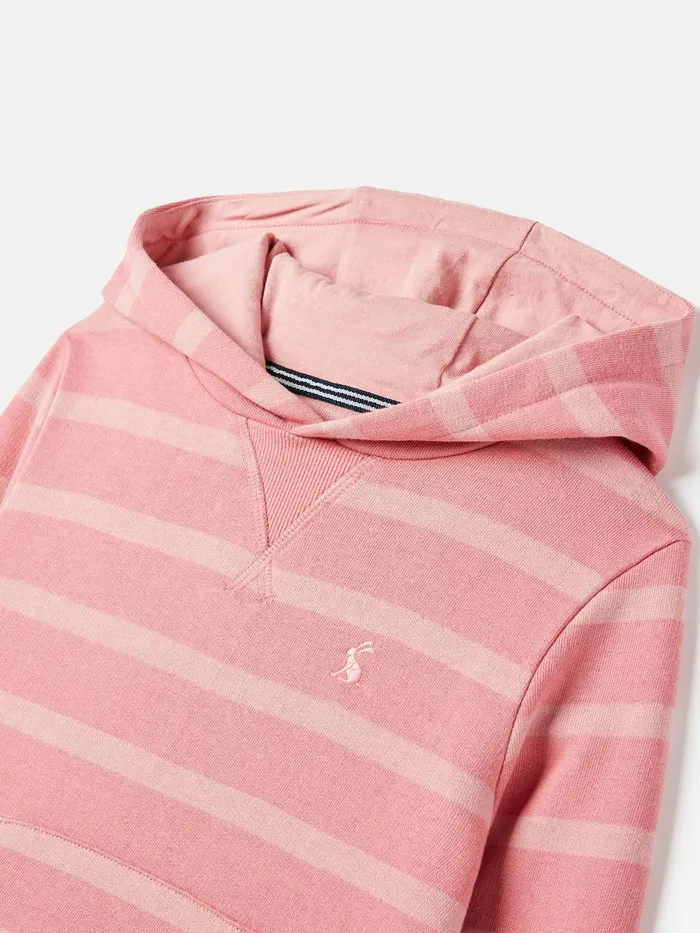 Joules Sweatshirts and Hoodies Pink Striped Hoodie 8211 Girls