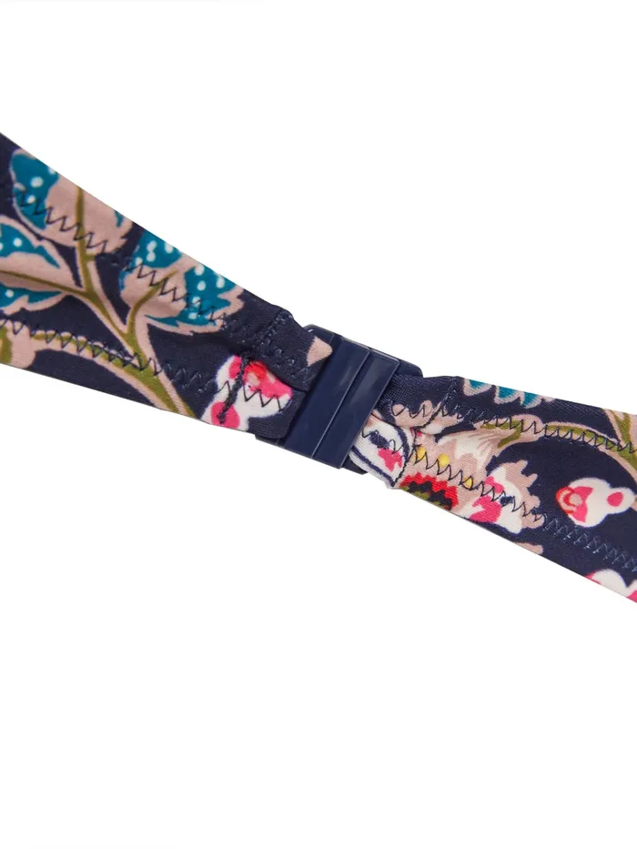 Joules Swimwear and Beachwear Navy Floral Bikini Top 8211 Women