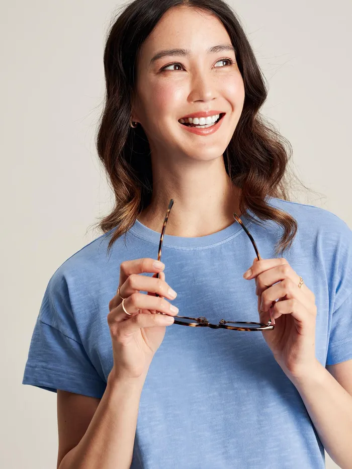 Joules Tops Blue Short Sleeve TShirt 8211 Women