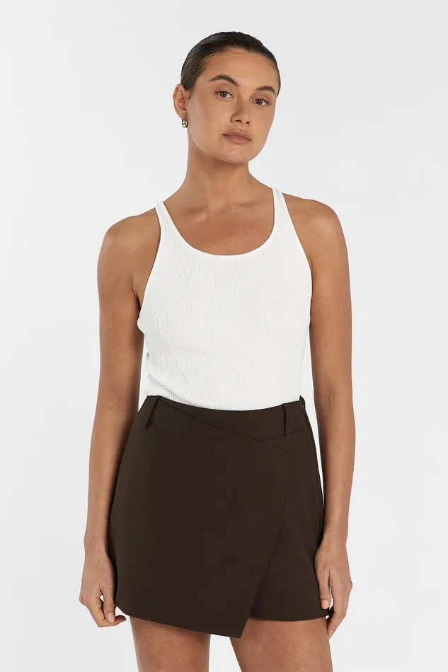JULIE BITTER CHOC TAILORED SKORT Women DISSH Mini