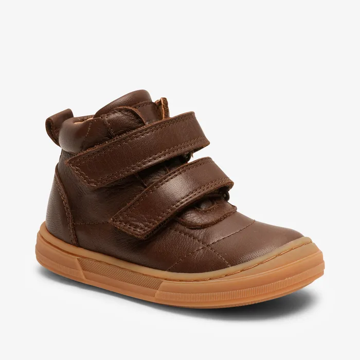 keo dark brown Brown Sneakers bisgaardshoes BABY
