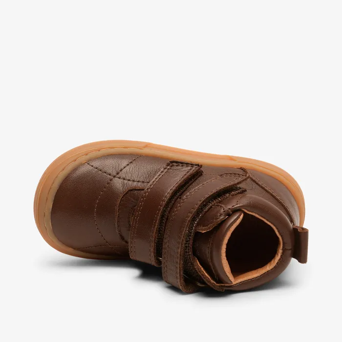 keo dark brown Brown Sneakers bisgaardshoes BABY