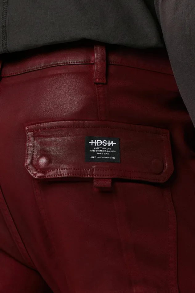 Kick Flare Men Hudson Jeans Walker Cargo Kick Flare Crimson Wax Kick Flare Men Hudson Jeans Walker Cargo Kick Flare Crimson Wax