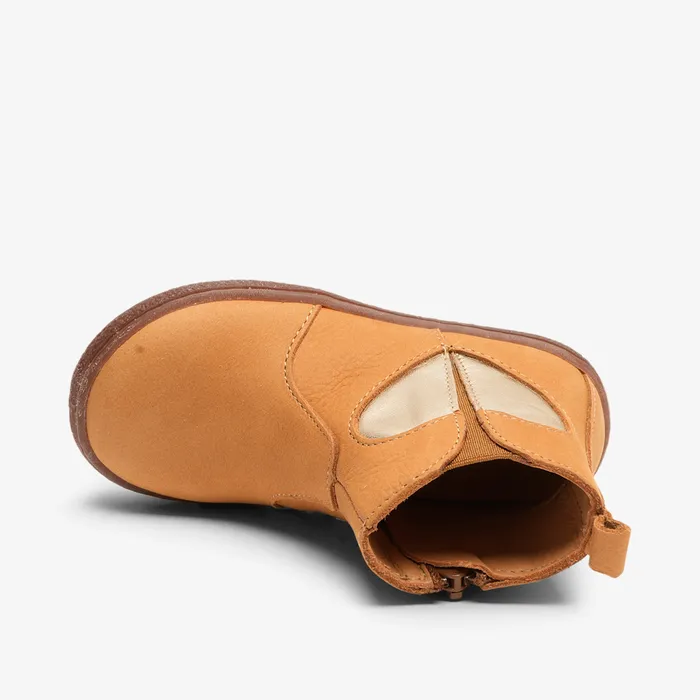 KIDS Boots bisgaardshoes emilie cognac Brown