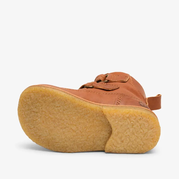 KIDS eliah tex cognac Brown Winter boots bisgaardshoes