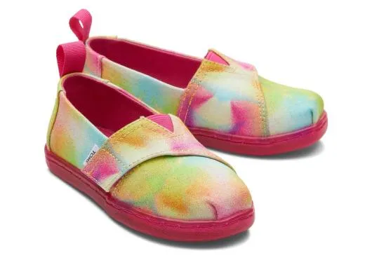 Kids KidsTiny Alpargata Botanical Sunprint Toddler Shoe Mango TOMS Alpargatas